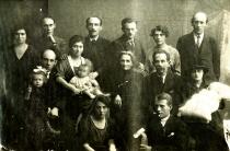 Larissa Khusid's grandfather Iosif Ortenbergs' family