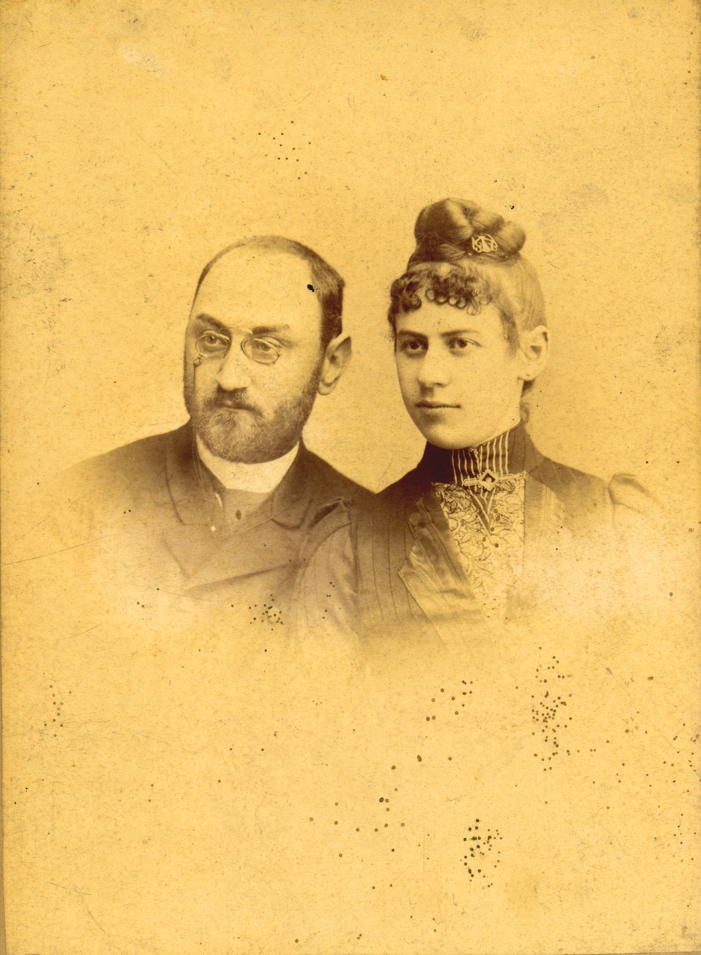 Rudolf Nachod and Hermina Nachodova