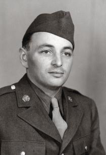 Walter Pick als Soldat der US Army im 2. Weltkrieg