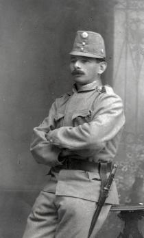 Siegfried Medak bei der k.u.k. Armee während des 1. Weltkrieges