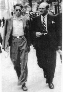 Buby Schieber und sein Vater Abraham Schieber