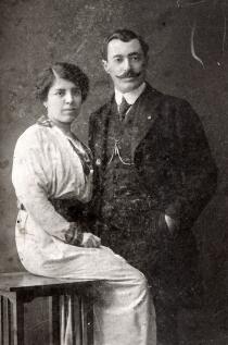 Haim Menahem and his wife