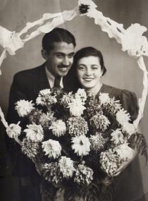 Alfred Yuda and his wife Matilda Komforti