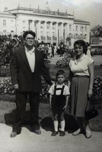 Rafael and Ganka Penova Beraha with their son Vladimir Beraha
