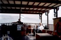 Harry Fink on a pleasure boat in Israel