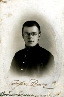 Lev Drobyazko's father, Yevgeny Drobyazko.