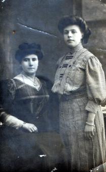 Dina Milts and Luba Marshak