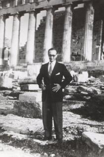 Mario Modiano at the Acropolis