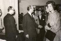 Mario Modiano with Princess Sophia and Princess Eirini