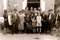 Lilli Tauber's parents Wilhelm and Johanna Schischa in Opole ghetto