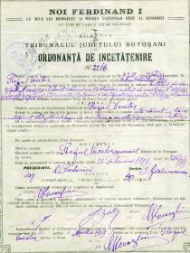 The citizenship certificate of  Rezul Vecsler