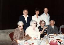 Emanuel Gruber with relatives