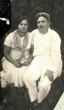 Marina Shoihet's parents Anna and Pinhos Shoihet
