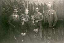 Wilma Bihellerova with relatives