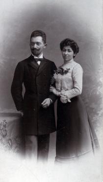 Adolf Stern and Elizabeth Sternova