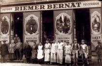 The bakery and grocery shop of Ilona Seifert's paternal grandfather Bernat Riemer