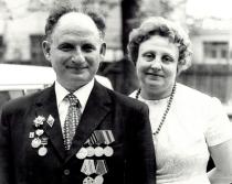 Arkadiy Redko with his wife Tamara Redko