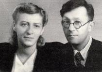 Rosa Gershenovich with her husband Ruvim Gershenovich