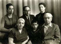 Tsylia Aguf and her family