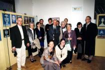 Opening of a show of paintings by Viktor Munk