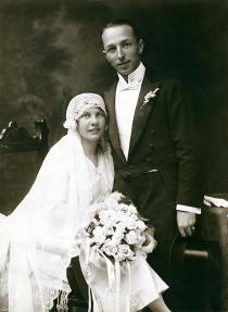 Dr. Menczel Félix és felesége