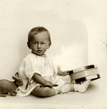 Robert Landesmann als Baby