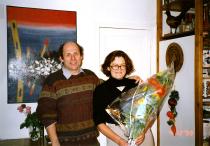 Krzysztof Starzec with his wife