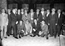Shimon Danon with his university colleagues